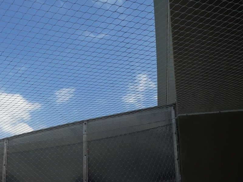 Instalação de rede de proteção em Morada de Interlagos, Vila Velha
